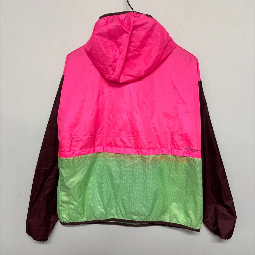 Cotopaxi Women Hooded Teca Half-Zip Windbreaker Jacket Size Large D127 -18 - Picture 10 of 13